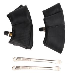 Lot de 2 chambres à air 8,5 x 2 pouces avec valve droite épaisse 8 1/2 x 2 avec outil pour pneu pour scooter électrique Xiaomi M365