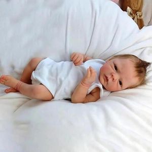 POUPÉE Garçon-46 cm bébé reborn simulation bébé poupée reborn pour accompagner les jouets bébé bébé