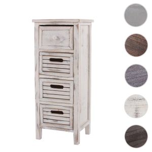 Commode Blanc Armoire Tiroirs Coffre Wäsche Vintage Table de