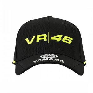 L//XL VALENTINO ROSSI Chapeau Bob VR46 Bande The Doctor Officiel MotoGP Noir
