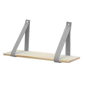 style vintage. Lot de 2 supports flottants en bois pour /étag/ères flottantes