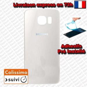 PIÈCE TÉLÉPHONE COQUE KIT VITRE ARRIERE DOS Samsung Galaxy S6 EDGE
