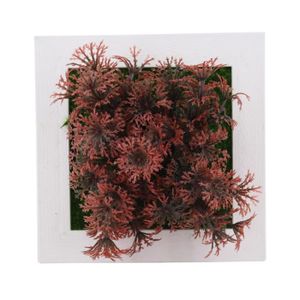 FLEUR ARTIFICIELLE 4A - Fleurs Artificielles Succulentes, Cadre Mural