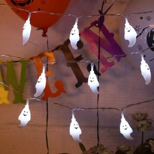 GUIRLANDE D'EXTÉRIEUR Guirlandes lumineuses d'Halloween - Wsd-9 - 1.5M 10 lumières - Alimenté par piles - 8 modes