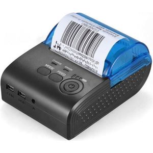 Imprimante détiquettes Imprimante de Tickets de Ticket USB Compatible avec iOS Android et Windows Là Vestmon 58mm Mini Imprimante Thermique Bluetooth Portable Imprimante personnelle Portable 