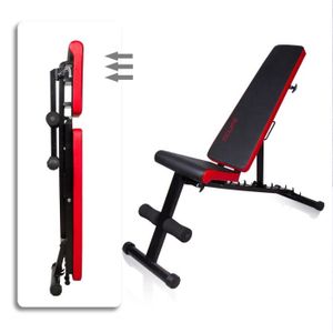 BANC DE MUSCULATION CCLIFE Banc Musculation - Banc de Musculation Plia