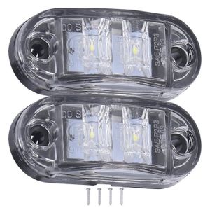 Clignotant Lampe Latérale 10-30V 6LED Feu Arrière Latéral Lumineux  Indicateur IP68 Protection Pour Voitures Camions Remorques VR 