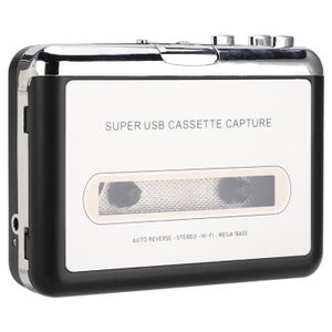 Lecteur De Cassettes Portable, Lecteur De Cassettes Usb Portable,  Convertisseur De Cassette Mp3, Avec Câble Pour Écouteurs, C[H613]