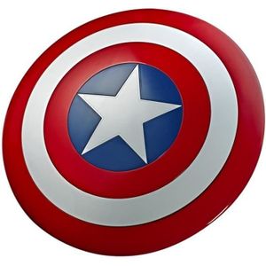 FIGURINE - PERSONNAGE MARVEL LEGENDS - Bouclier premium de Captain America - produit de collection pour adultes - 80e anniversaire