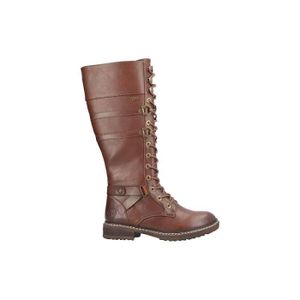 Bottines femme a talon marron Cdiscount