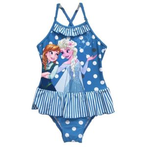 MAILLOT DE BAIN Maillot de bain LA REINE DES NEIGES bleu froufrou 