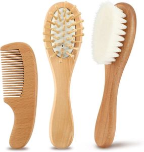 Bee Bohème - BROSSE CHEVEUX BÉBÉ EN BOIS