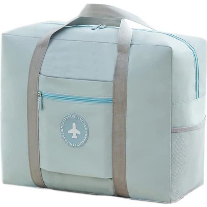 LASULEN Sac de voyage pliable grande capacité, sac polochon de voyage  pliable, sac à bandoulière portable sport sec et humide, voyage léger sac