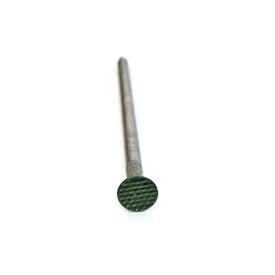 Lot De 100 Clous à Tête Large Plaqués Zinc - Taille 2.8x30mm, Neuf, Référence P-CNL-2.8X30-ZN-P100