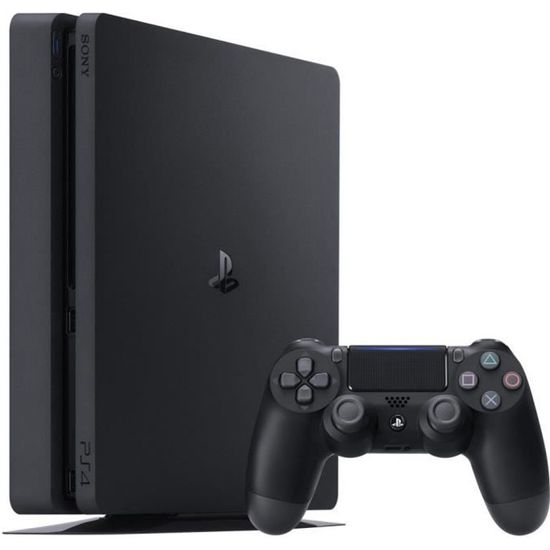 Console PS4 Slim 500Go Noire/Jet Black - Châssis E - Occasione - PlayStation Officiel