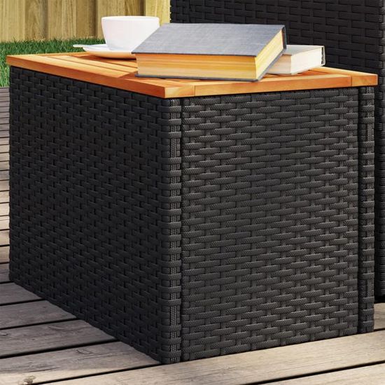 Table Basse Jardin Teck Massif 69,5x69,5x31 Cm – Élégante & Résistante Aux Intempéries