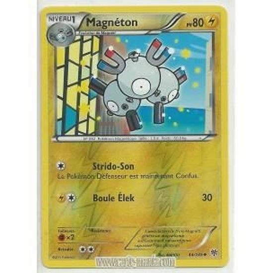Carte Pokemon MAGNETON 17/97 Rare DRAGON Bloc ex FR NEUF