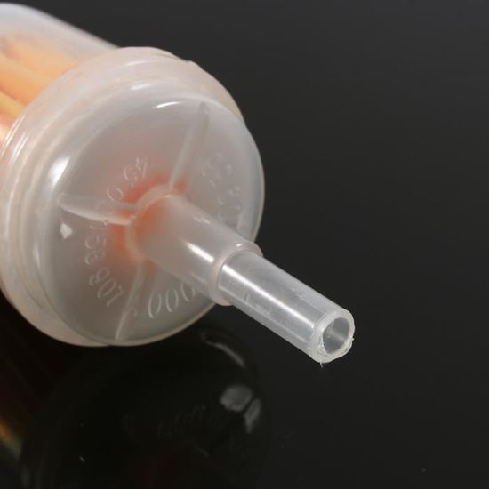 10 Filtres à Carburant Transparents Pour Moto/scooter - Tuyau 6-7 Mm - 60 Microns - Faciles à Installer - Par Winwill
