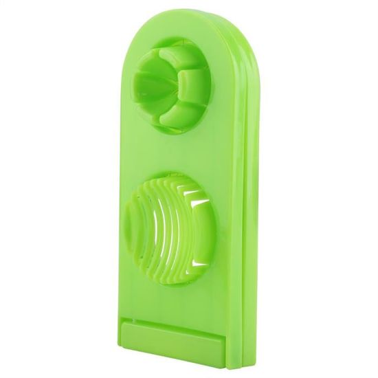 Coupe-œufs 2 En 1 - Trancheuse D'œufs Durs Multifonction - Pour œufs, Bananes, Fraises, Kiwis - En Plastique ABS Et Inox - Rose