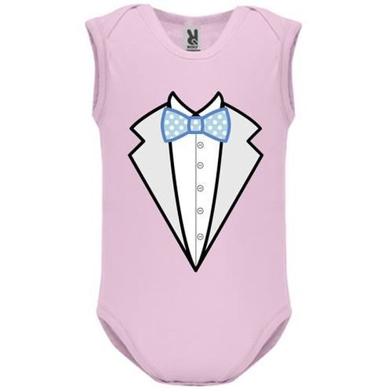Body Bebe Manche Sans Bebe Fille Rose Veste Chemise Noeud Papillon Costume Rose Cdiscount Pret A Porter