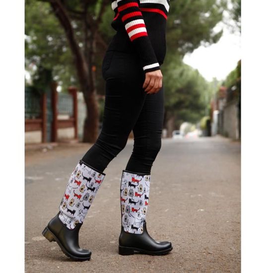 Bottes de pluie femme fantaisie outlet