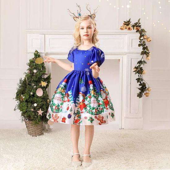 Robe imprimée noel new arrivals