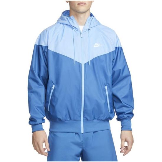 Veste NIKE Windrunner Bleu Bleu Homme Adulte Cdiscount Sport