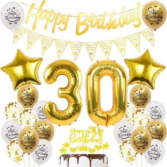 Ballon 49 Ans Anniversaire Homme, Kit De Decoration Anniversaire 49 Ans