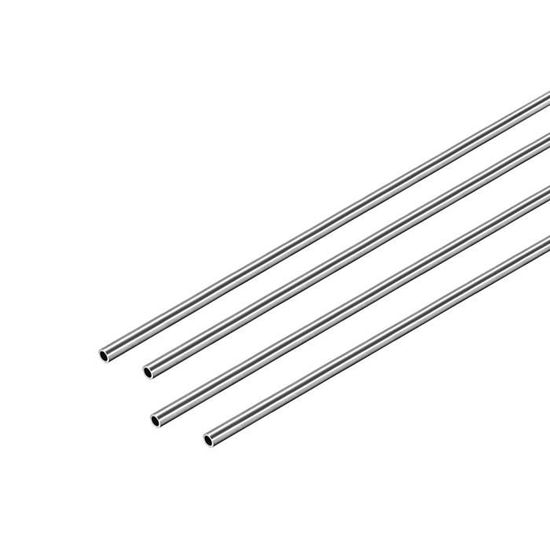 Barre Ronde Inox Pour Bricolage Tube Rond En Acier Inoxydable 304 - Différents Diamètres Et épaisseurs, Longueur 500mm, Pour Bricolage