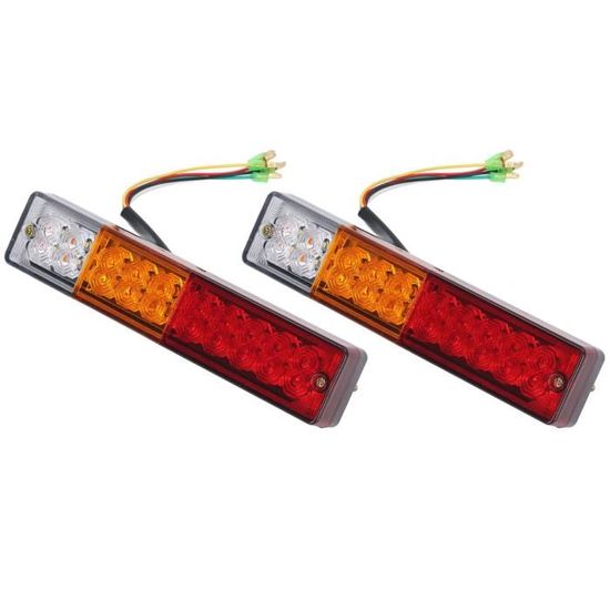 Feux De Navigation LED Pour Bateau – 12V/24V, 3W, IP66, 135° – Remplacement Pour Bateaux Jusqu'à 12m