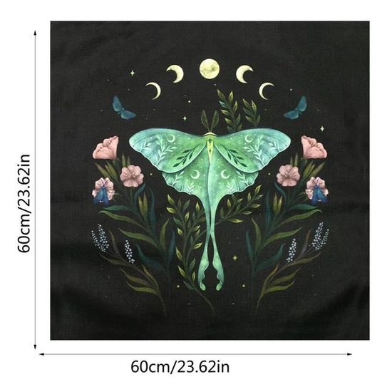 Divinations Nappe Arbres de Vie Tarots Cartes Nappe Autel Tissu