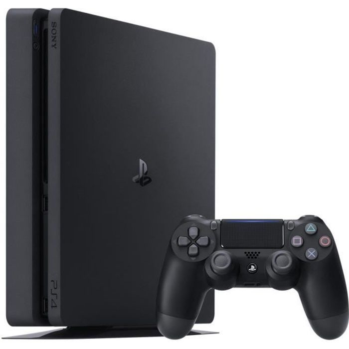 Console PS4 Slim 500Go Noire/Jet Black - Châssis E - Occasione - PlayStation Officiel Reconditionné - Sony Interactive Entertainment reconditionné disponible sur Cdiscount Seconde Vie