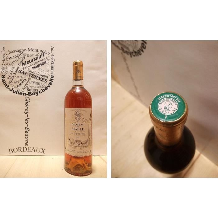 Château de Malle 2000 - Sauternes - Deuxièmes Crus- 1 x 75 cl - Liquoreux