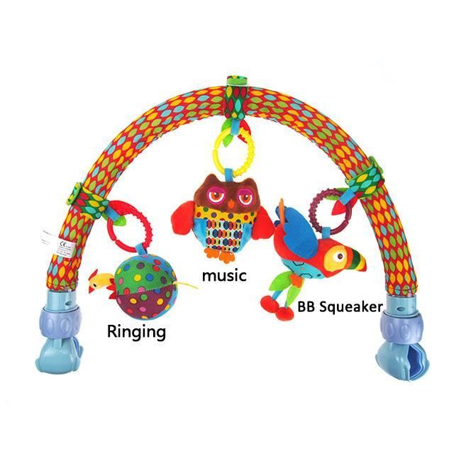 Arche Universelle D'éveil de Jeux Bébé Barre Poussette Jouets pour Landau/Berceau/Poussette