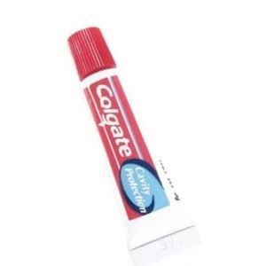 Mini tube de dentifrice Colgate (lot de 3 tubes)