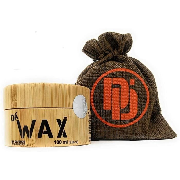 Produits coiffants Da'Dude Da'Wax - Cire Coiffante pour Cheveux Homme avec Tenue Extra-Forte - Aspect Mat - Produit Coif 716977