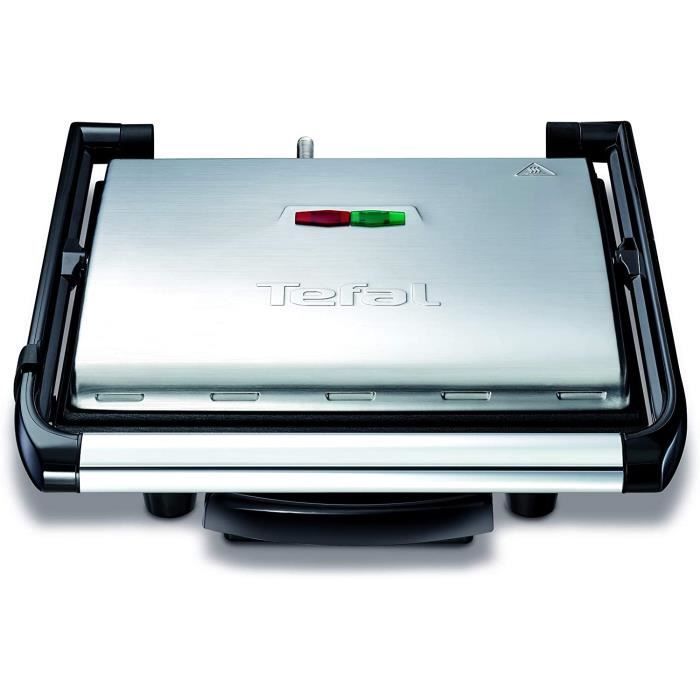 Tefal Gril Viande Panini Multifonction 2000W Rangement Vertical GC241D12