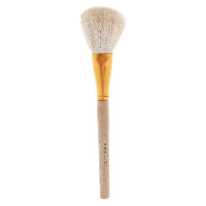 Couleur 22cm Brosse de Potrerie à Grande Tête En Bois d'Argile, Pinceaux de Peinture Pour Artistes, Sculpture