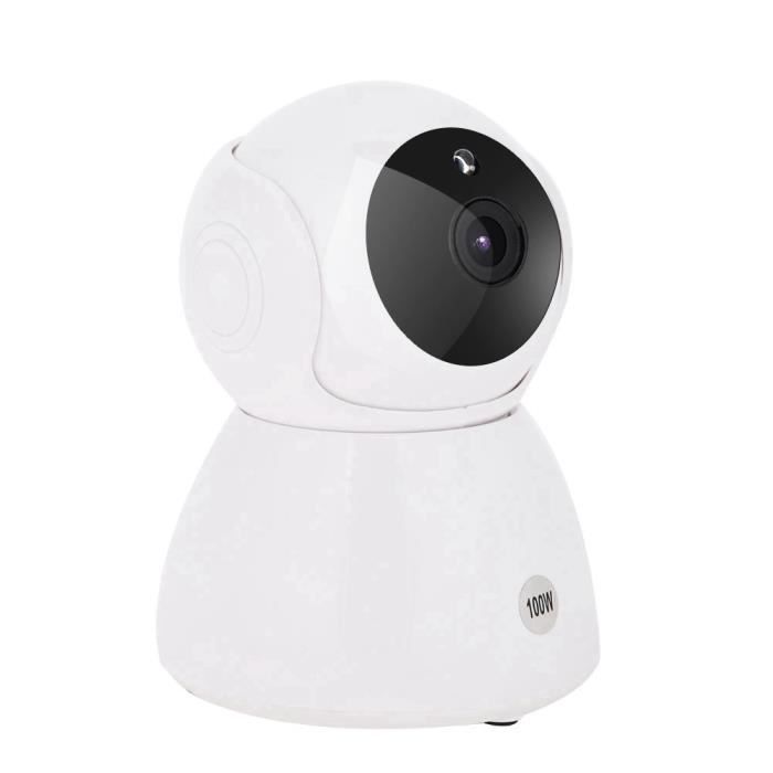 Caméra IP de sécurité 720P ONVIF HD WiFi Caméra de surveillance de vision nocturne sans fil EU 100-240V