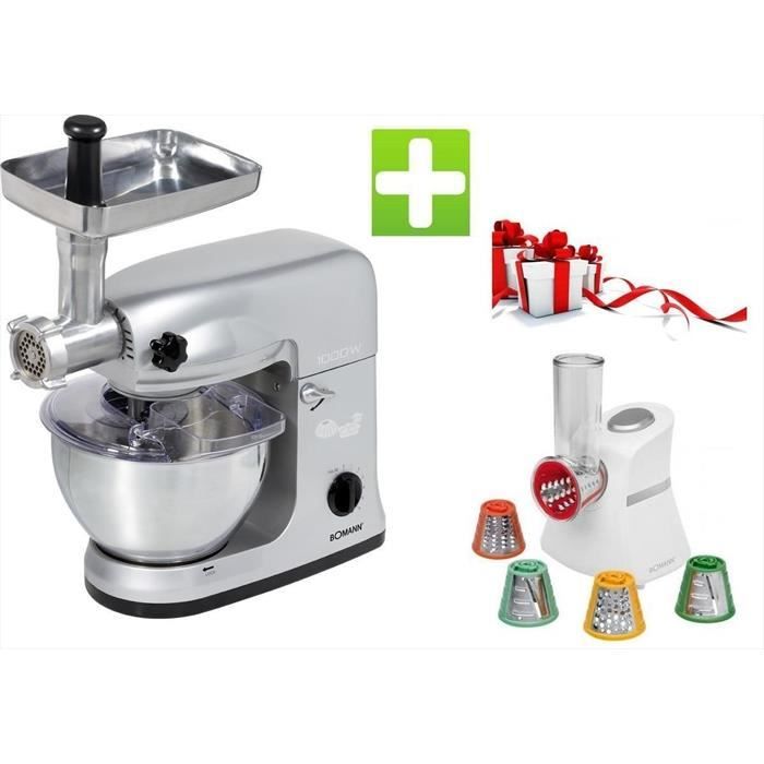 PACK 2EN1 Robot Multifonction Clatronic KM348CB Et Magic Hachoir Multi Express - Marque Allemande