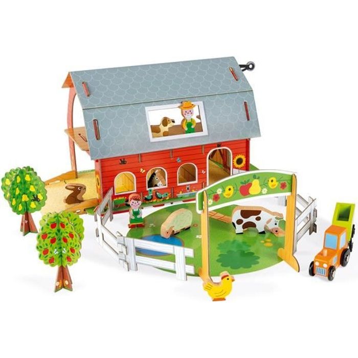 JANOD - Story - Ferme des Animaux (bois) - Dès 3 Ans