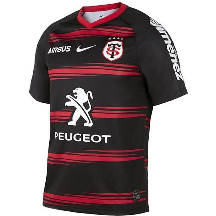 Maillot Rugby STADE TOULOUSAIN Domicile 2020-2021 - Rouge