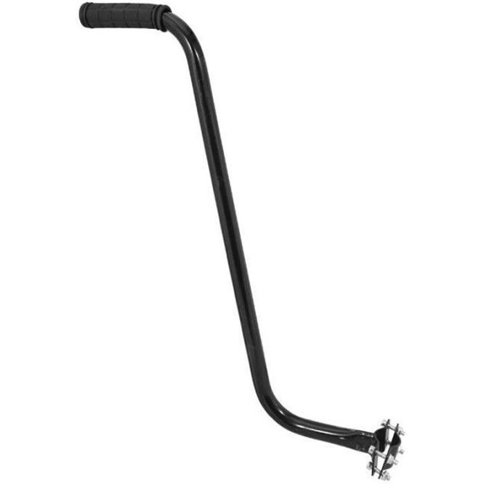 Canne-barre pour vélo enfant fixation tige de selle apprendre à pedaler en toute sécurité P2R Young Baby - noir/argenté - 25,4 mm