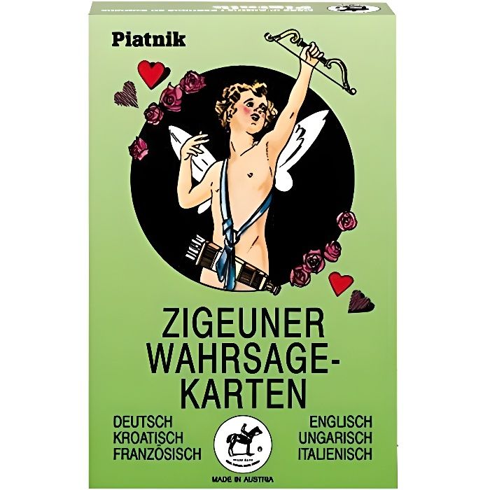 Piatnik- Jeu de Cartes-Oracle Tzigane, 1901 1901