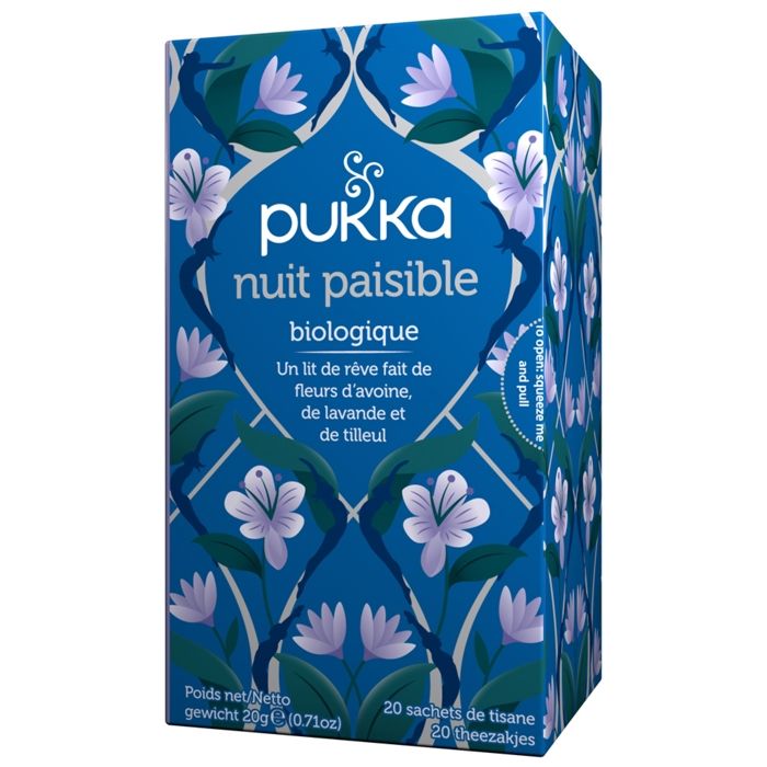 Pukka Tisane Ayurvédique Nuit Paisible 20 sachets