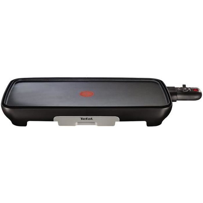TEFAL CB503813 Malaga Plancha XL - 2000 W - Thermostat ajustable - Noir