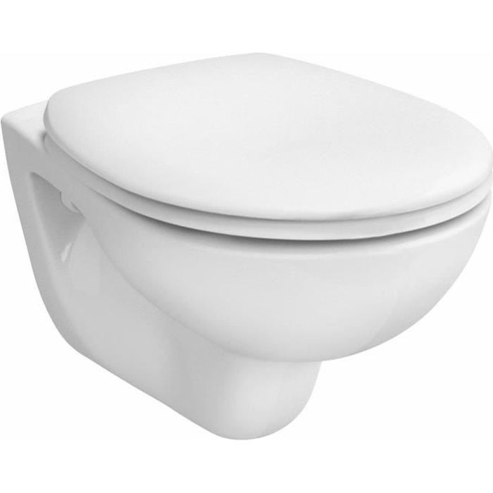 Cuvette de WC suspendue ARKITEKT - Couleur : BLANC - 6107L003-0075