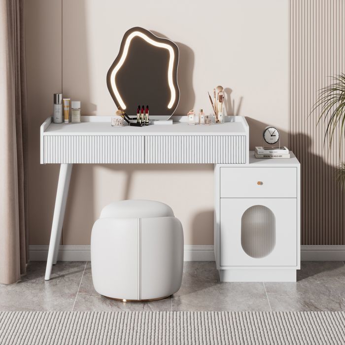 Miroir Lighted Vanity Avec Led Lumières, Hollywood Style De Maquillage