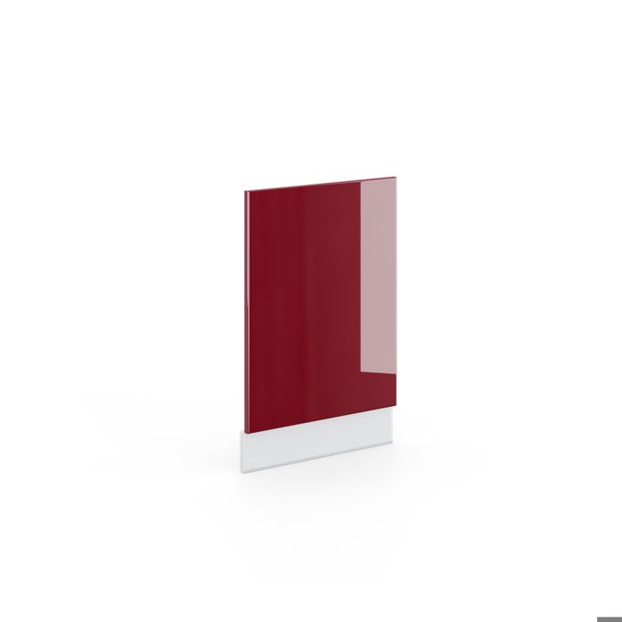 Façade Fame-Line 45cm sans PT Rouge bordeaux Haute brillance/Blanc Vicco 34744