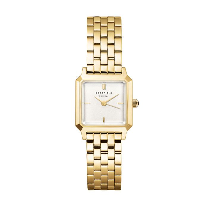 Montre - Rosefield - Boxelle Or - Acier plaqué or - Quartz - Design carré 19.5mm